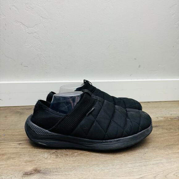 Kubua Black Puffer Slip On Indoor Outdoor Slippers Men’s Size 10 - Picture 5 of 12